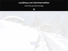 Tablet Screenshot of landhaus-wiese.de